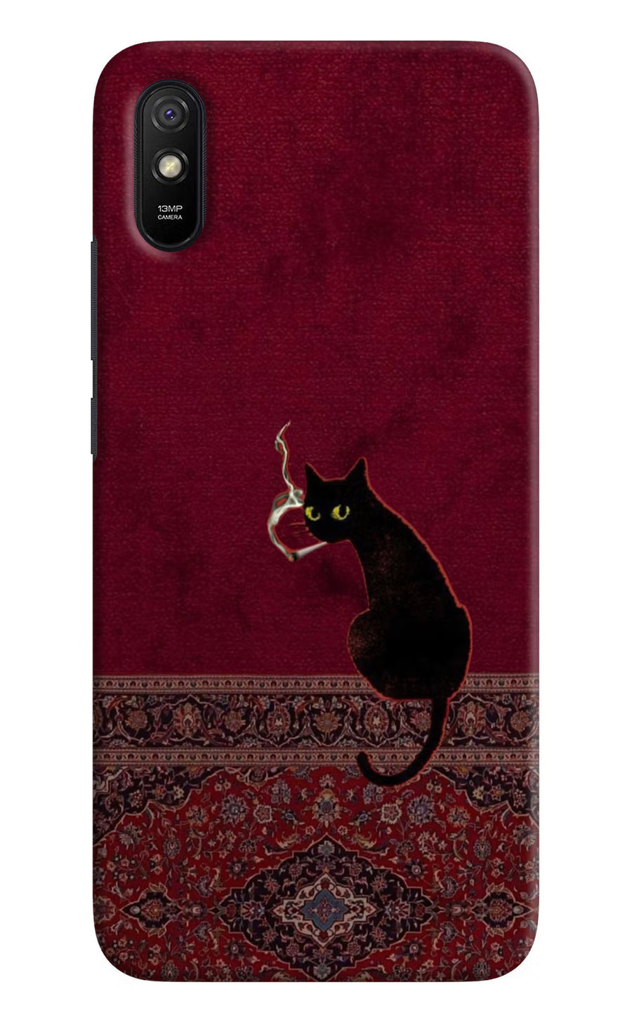 Midnight Cat Redmi 9A/9i Back Cover, Hard case