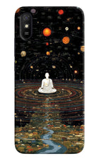 Space Monk Redmi 9A/9i Hard Case Back Cover by Casekaro
