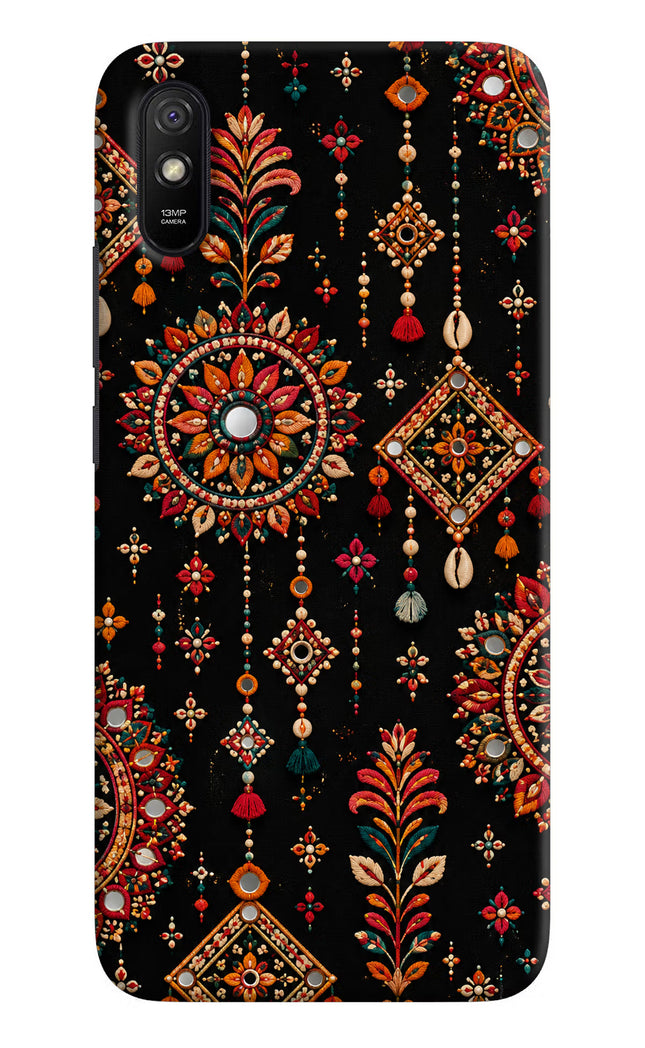 Boho Noir Redmi 9A/9i Hard Case Back Cover by Casekaro