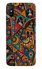 Folk Print Redmi 9A/9i Back Cover