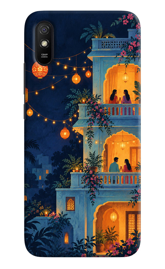 Balcony Glow Redmi 9A/9i Hard Case Back Cover by Casekaro