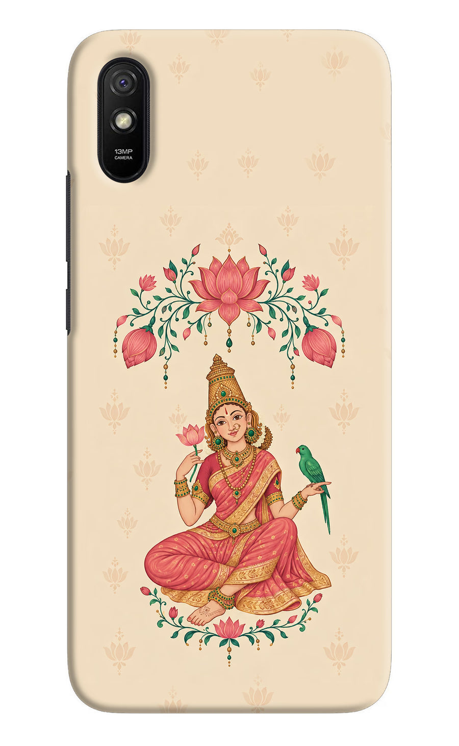 Goddess Lakshmi Redmi 9A/9i Back Cover, Hard case