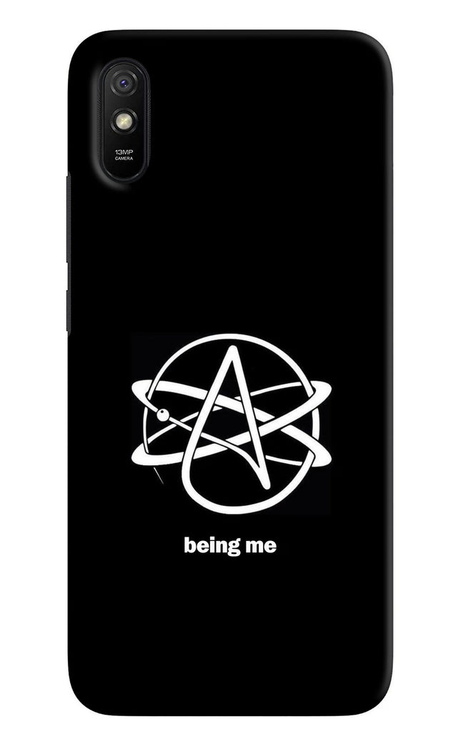 Atheist Symbol Redmi 9A/9i Hard Case Back Cover by Casekaro