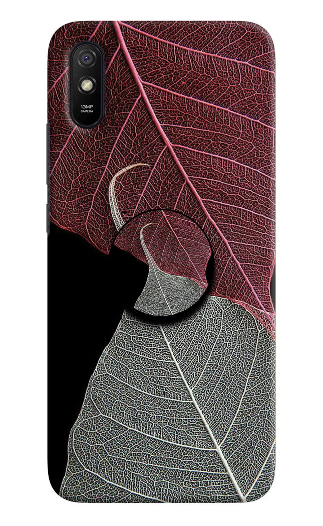 Leaf Pattern Redmi 9A/9i Pop Case by Casekaro