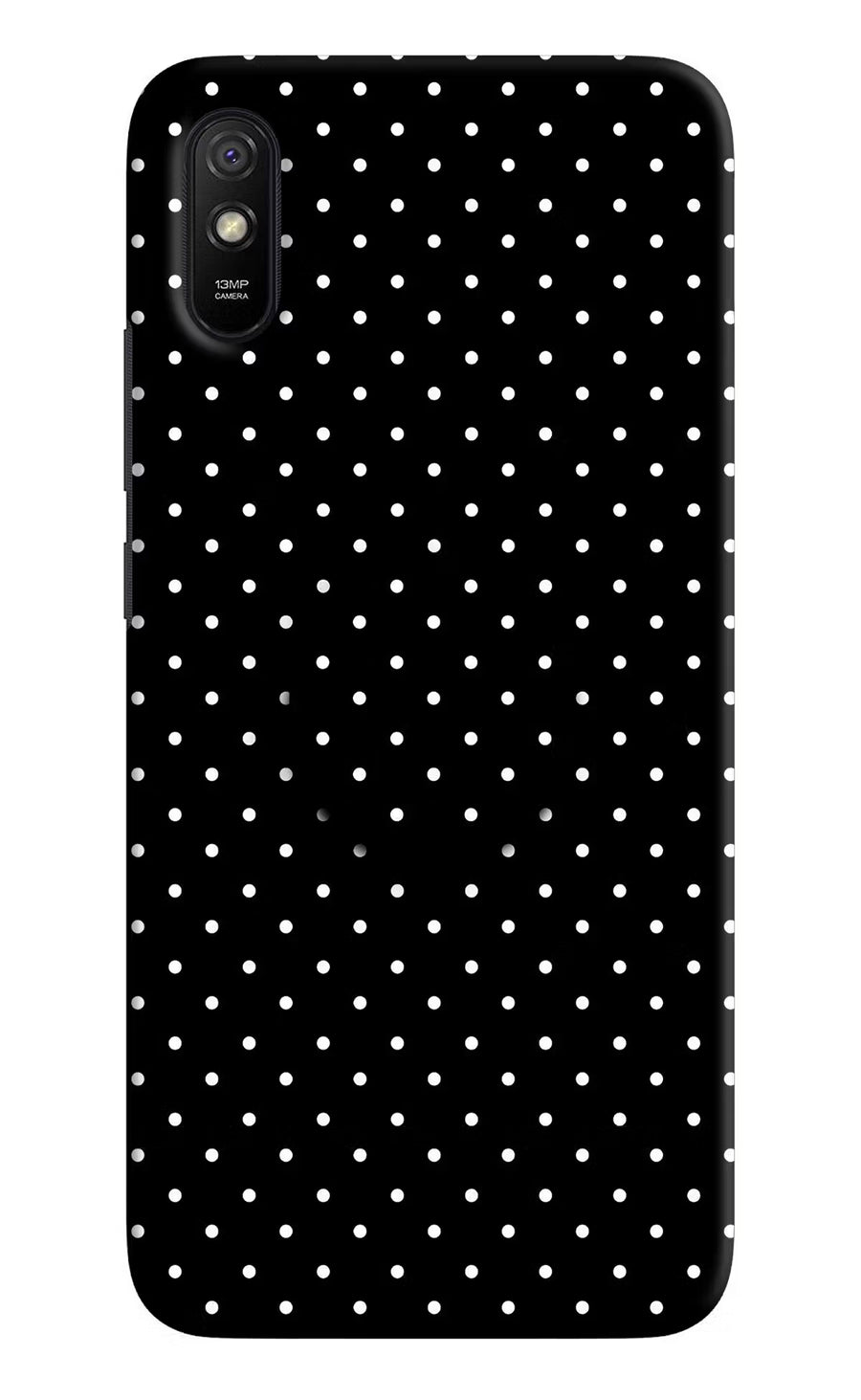 White Dots Redmi 9A/9i Pop Case, Hard case