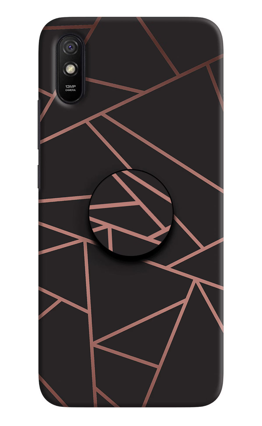 Geometric Pattern Redmi 9A/9i Pop Case, Hard case