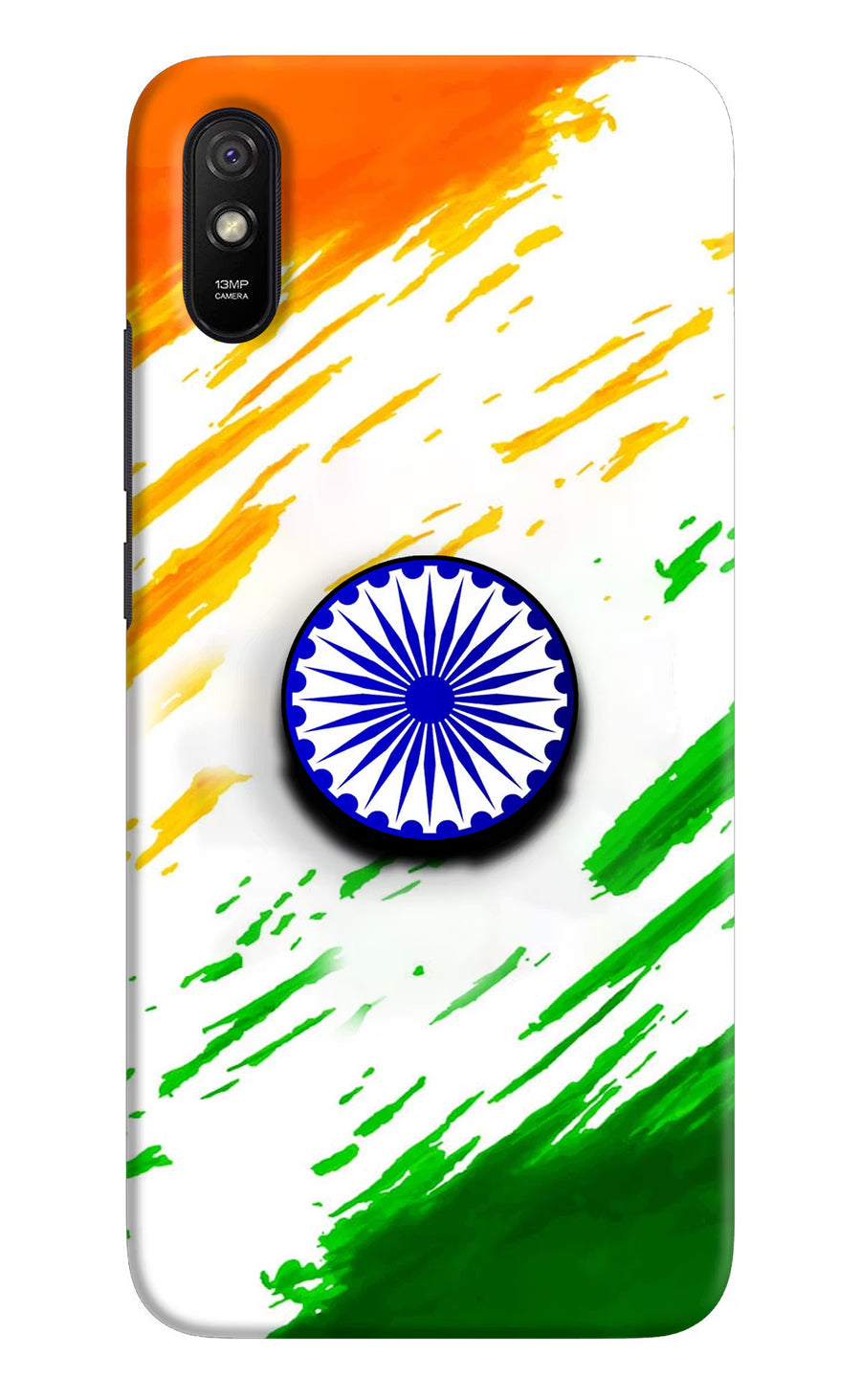 Indian Flag Ashoka Chakra Redmi 9A/9i Pop Case, Hard case