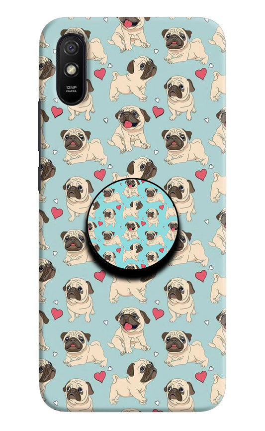 Pug Dog Redmi 9A/9i Pop Case by Casekaro