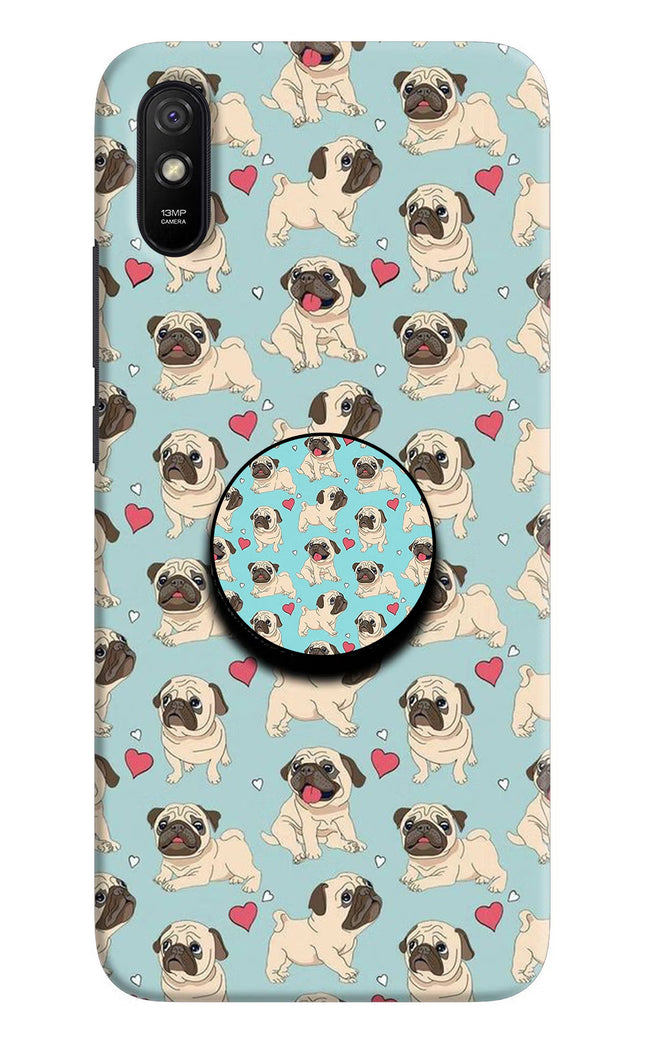 Pug Dog Redmi 9A/9i Pop Case by Casekaro