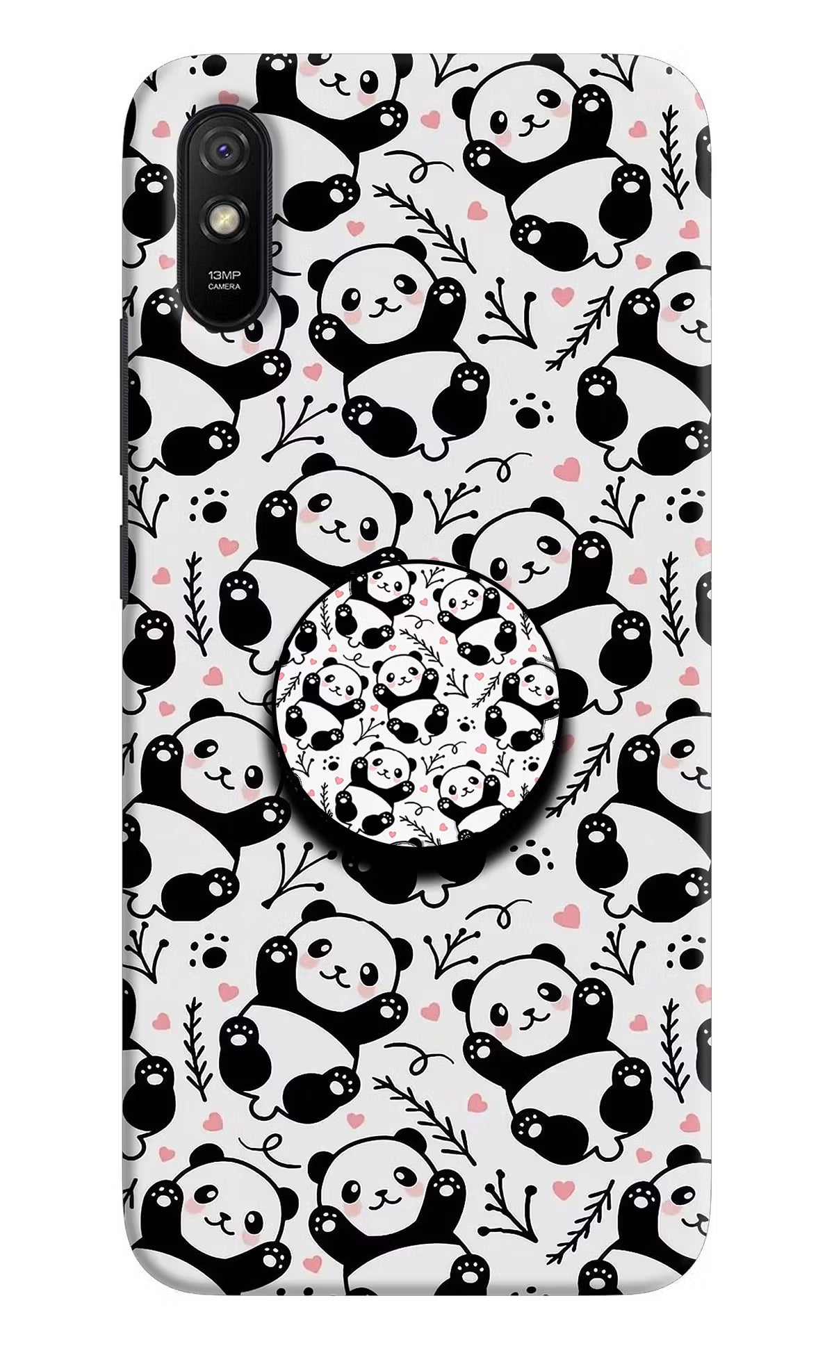 Cute Panda Redmi 9A/9i Pop Case by Casekaro