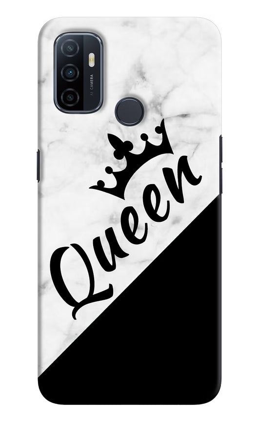 Queen Oppo A53 2020 Hard Case Back Cover by Casekaro