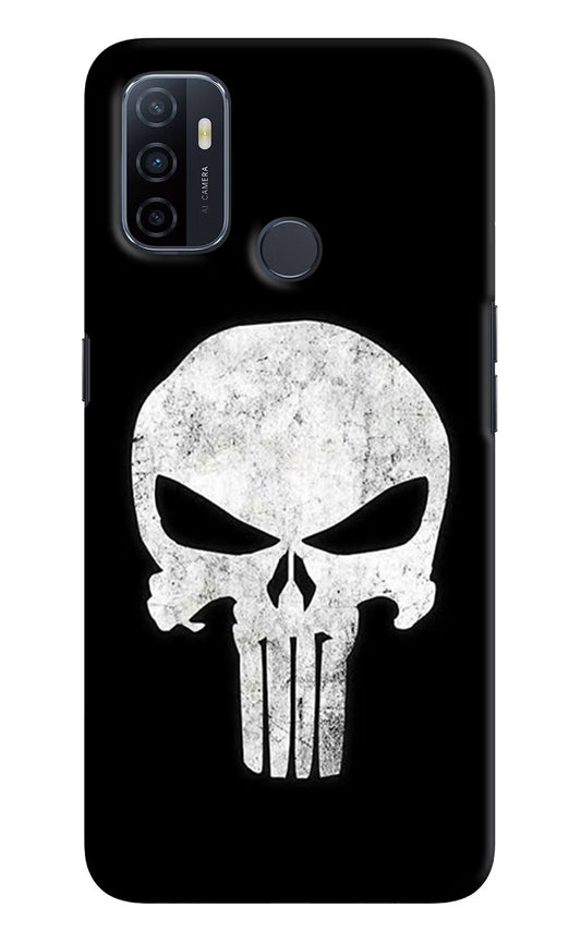 Punisher Skull Oppo A53 2020 Hard Case Back Cover by Casekaro