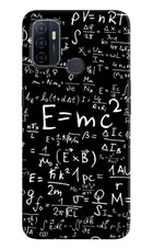 Physics Formula Oppo A53 2020 Hard Case Back Cover by Casekaro