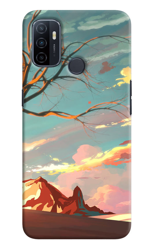 Scenery Oppo A53 2020 Hard Case Back Cover by Casekaro