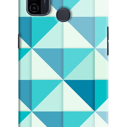 Abstract Oppo A53 2020 Hard Case Back Cover by Casekaro