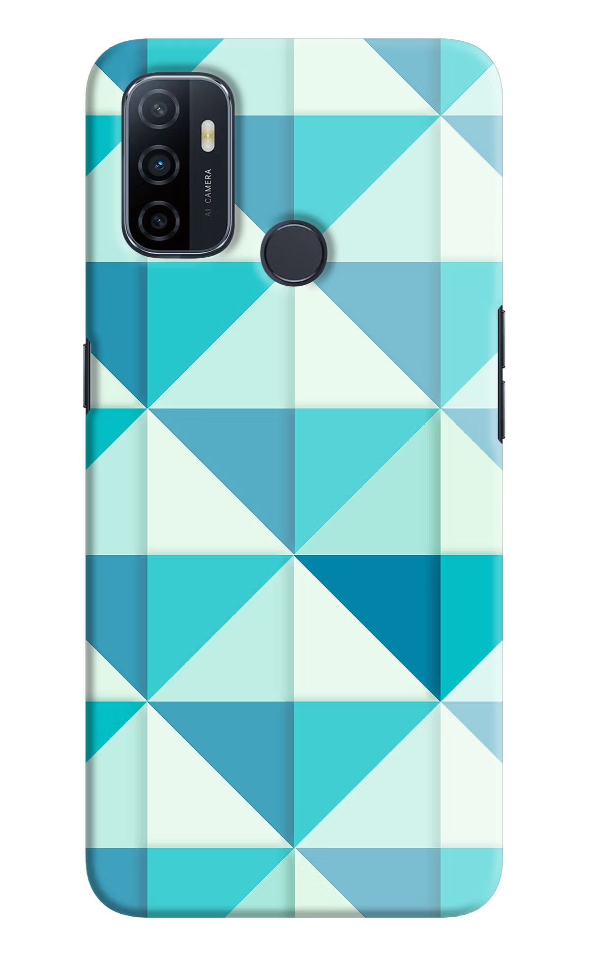 Abstract Oppo A53 2020 Hard Case Back Cover by Casekaro