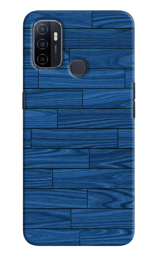 Wooden Texture Oppo A53 2020 Hard Case Back Cover by Casekaro
