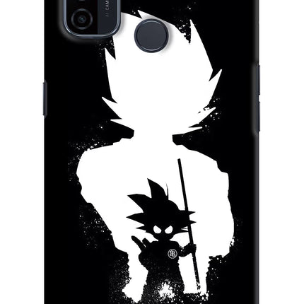 Goku Shadow Oppo A53 2020 Hard Case Back Cover by Casekaro