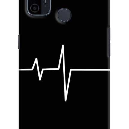 Heart Beats Oppo A53 2020 Hard Case Back Cover by Casekaro