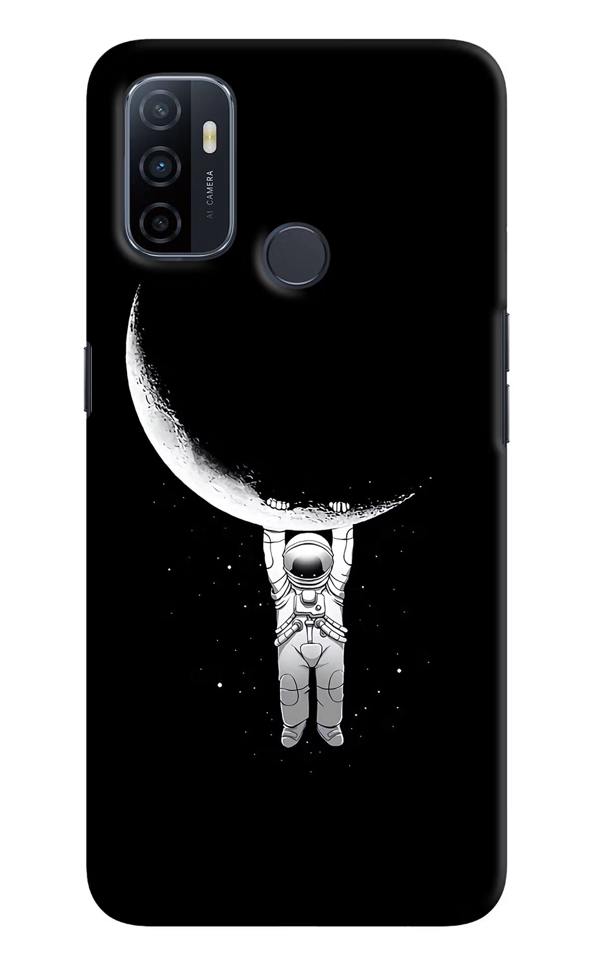 Moon Space Oppo A53 2020 Hard Case Back Cover by Casekaro