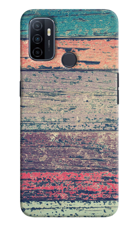 Colourful Wall Oppo A53 2020 Hard Case Back Cover by Casekaro