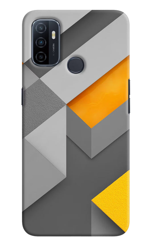 Abstract Oppo A53 2020 Hard Case Back Cover by Casekaro