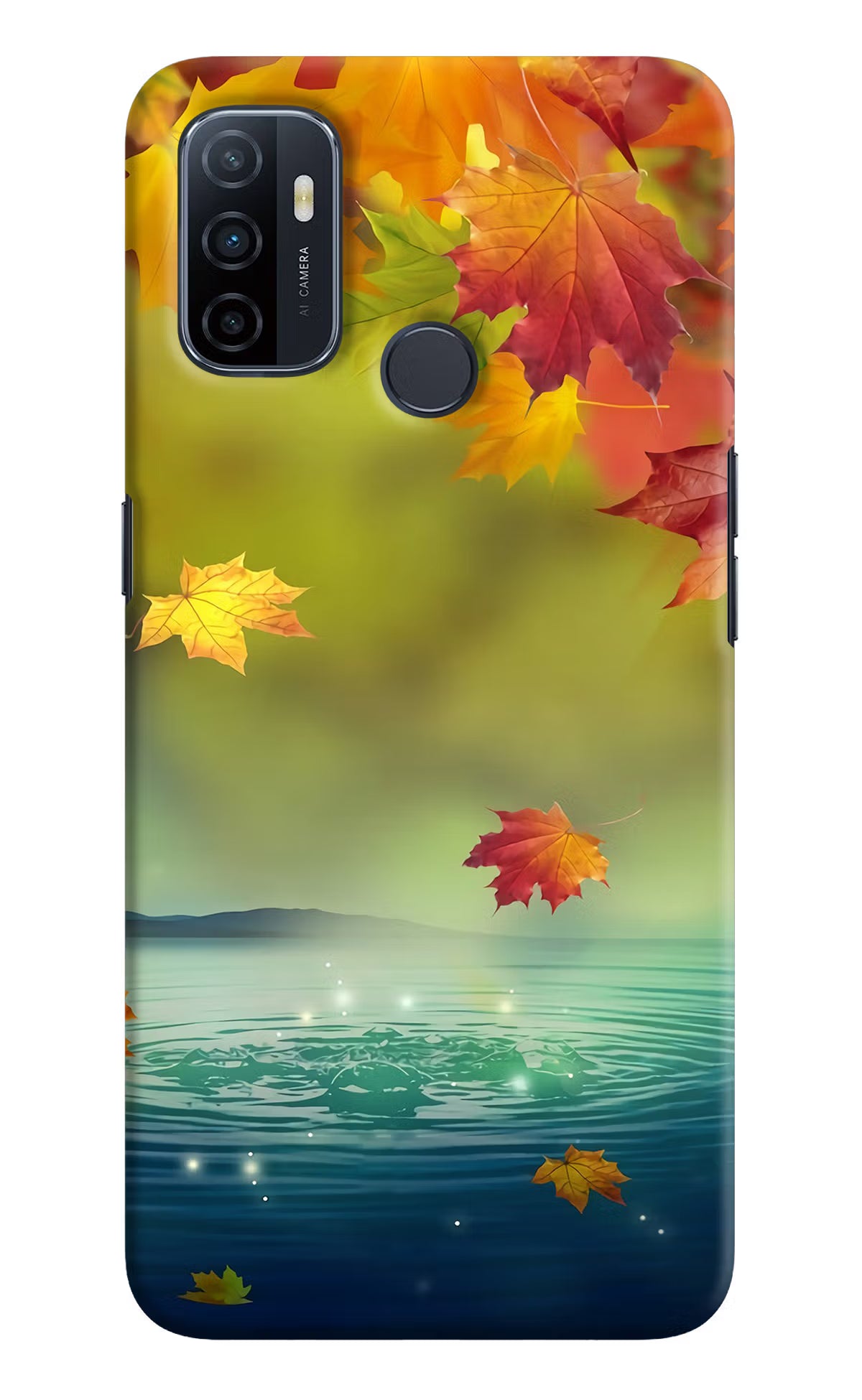 Flowers Oppo A53 2020 Hard Case Back Cover by Casekaro