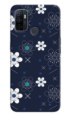 Flowers Oppo A53 2020 Hard Case Back Cover by Casekaro