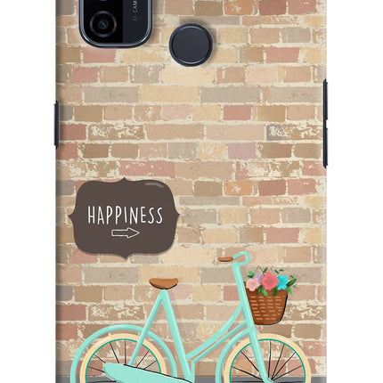 Happiness Artwork Oppo A53 2020 Hard Case Back Cover by Casekaro