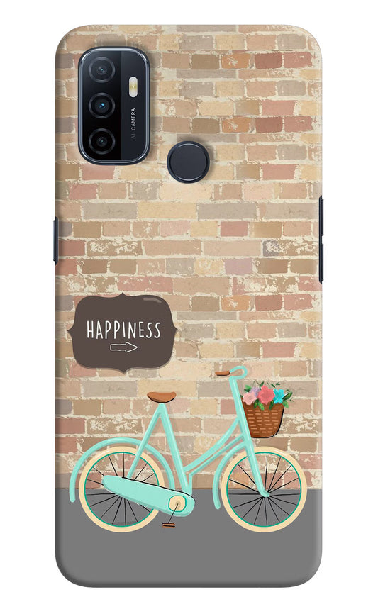 Happiness Artwork Oppo A53 2020 Hard Case Back Cover by Casekaro
