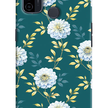 Flowers Oppo A53 2020 Hard Case Back Cover by Casekaro
