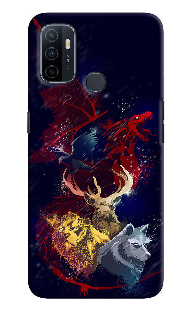 Game Of Thrones Oppo A53 2020 Hard Case Back Cover by Casekaro