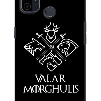 Valar Morghulis | Game Of Thrones Oppo A53 2020 Hard Case Back Cover by Casekaro