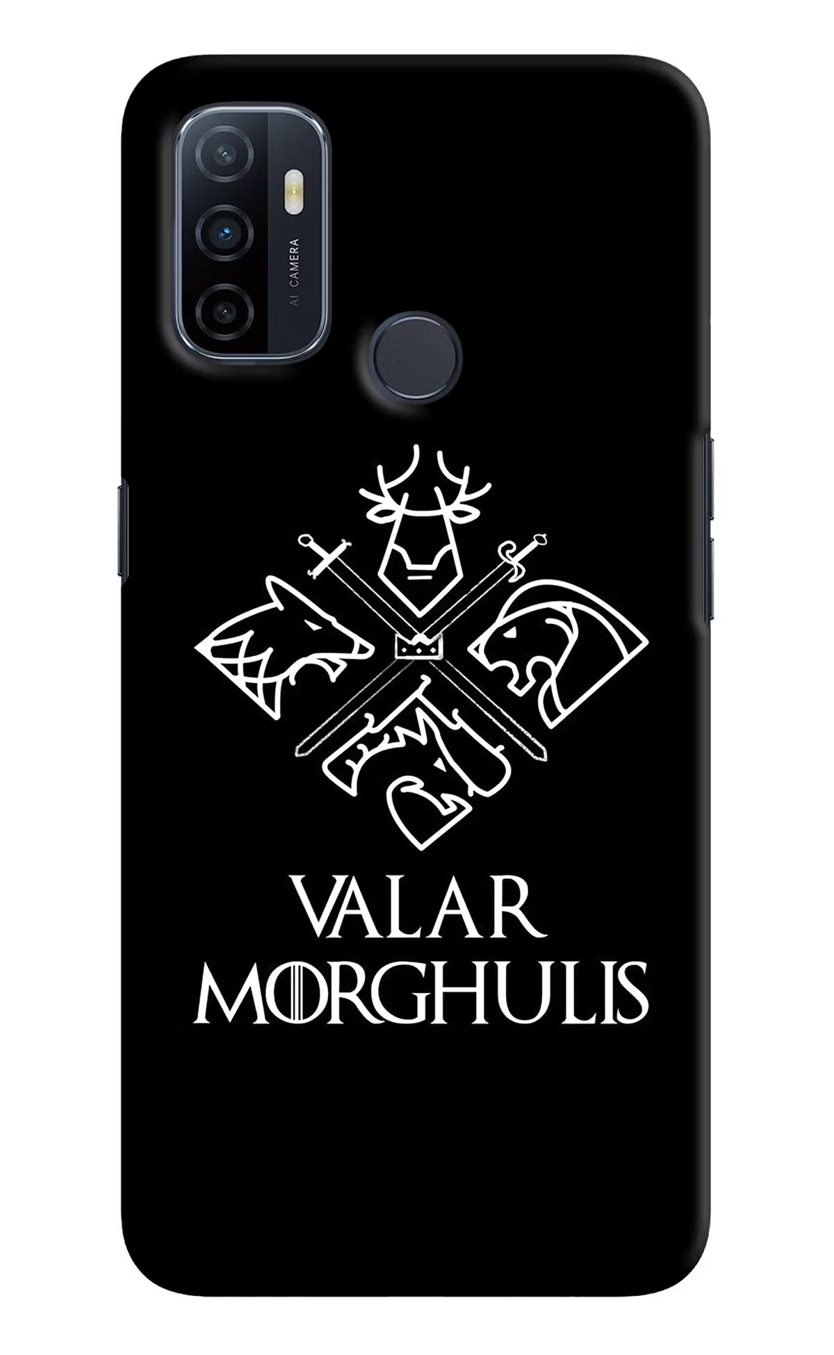 Valar Morghulis | Game Of Thrones Oppo A53 2020 Hard Case Back Cover by Casekaro