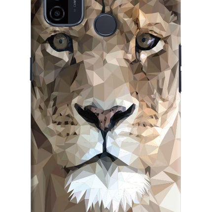 Lion Art Oppo A53 2020 Hard Case Back Cover by Casekaro
