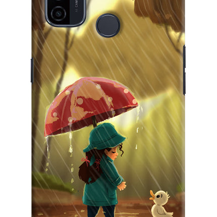 Rainy Day Oppo A53 2020 Hard Case Back Cover by Casekaro