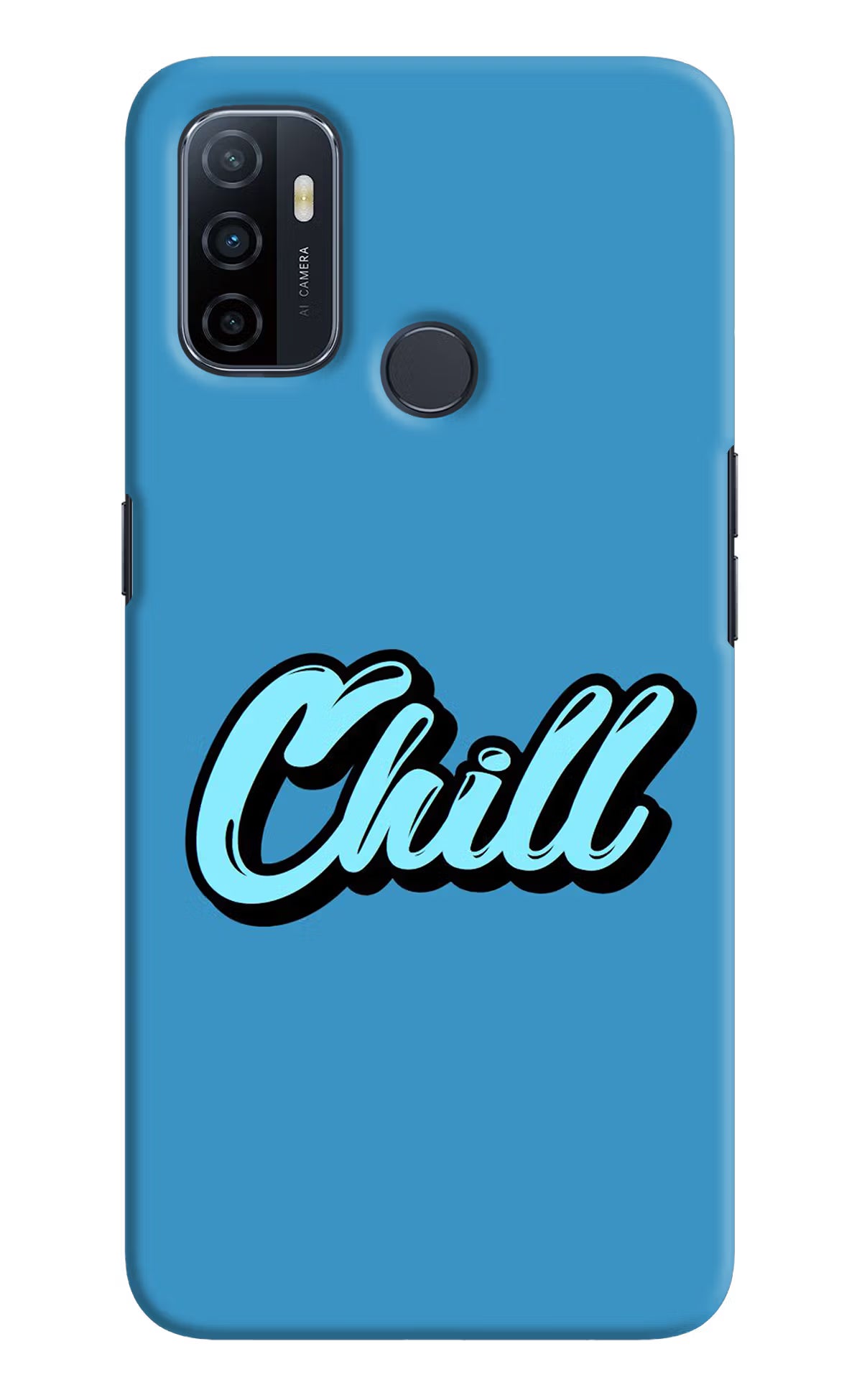 Chill Oppo A53 2020 Hard Case Back Cover by Casekaro