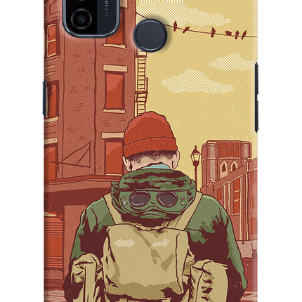 Adventurous Oppo A53 2020 Hard Case Back Cover by Casekaro