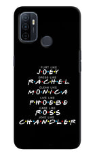 FRIENDS Character Oppo A53 2020 Hard Case Back Cover by Casekaro