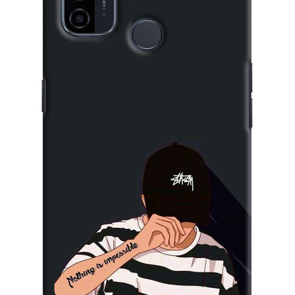 Aesthetic Boy Oppo A53 2020 Hard Case Back Cover by Casekaro