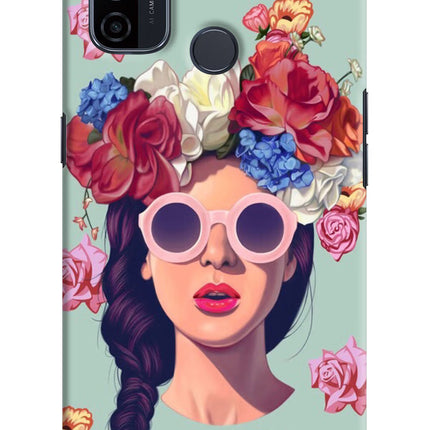 Pretty Girl Oppo A53 2020 Hard Case Back Cover by Casekaro
