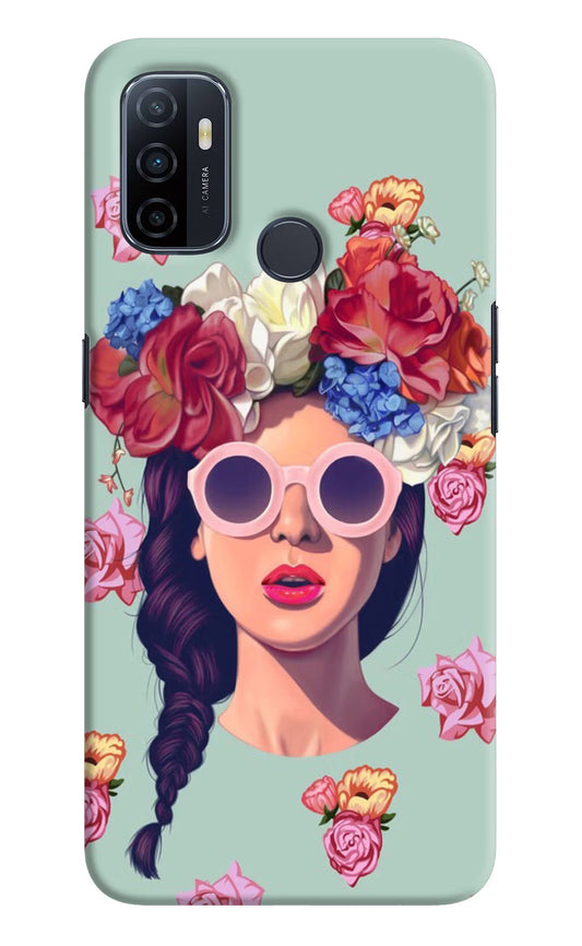 Pretty Girl Oppo A53 2020 Hard Case Back Cover by Casekaro