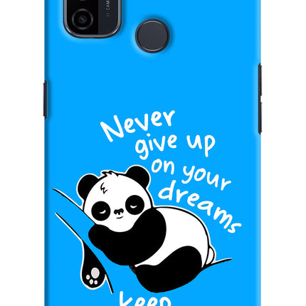 Keep Sleeping Oppo A53 2020 Hard Case Back Cover by Casekaro