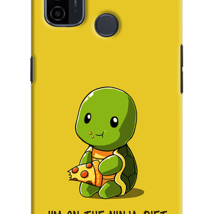 I'm on Ninja Diet Oppo A53 2020 Hard Case Back Cover by Casekaro