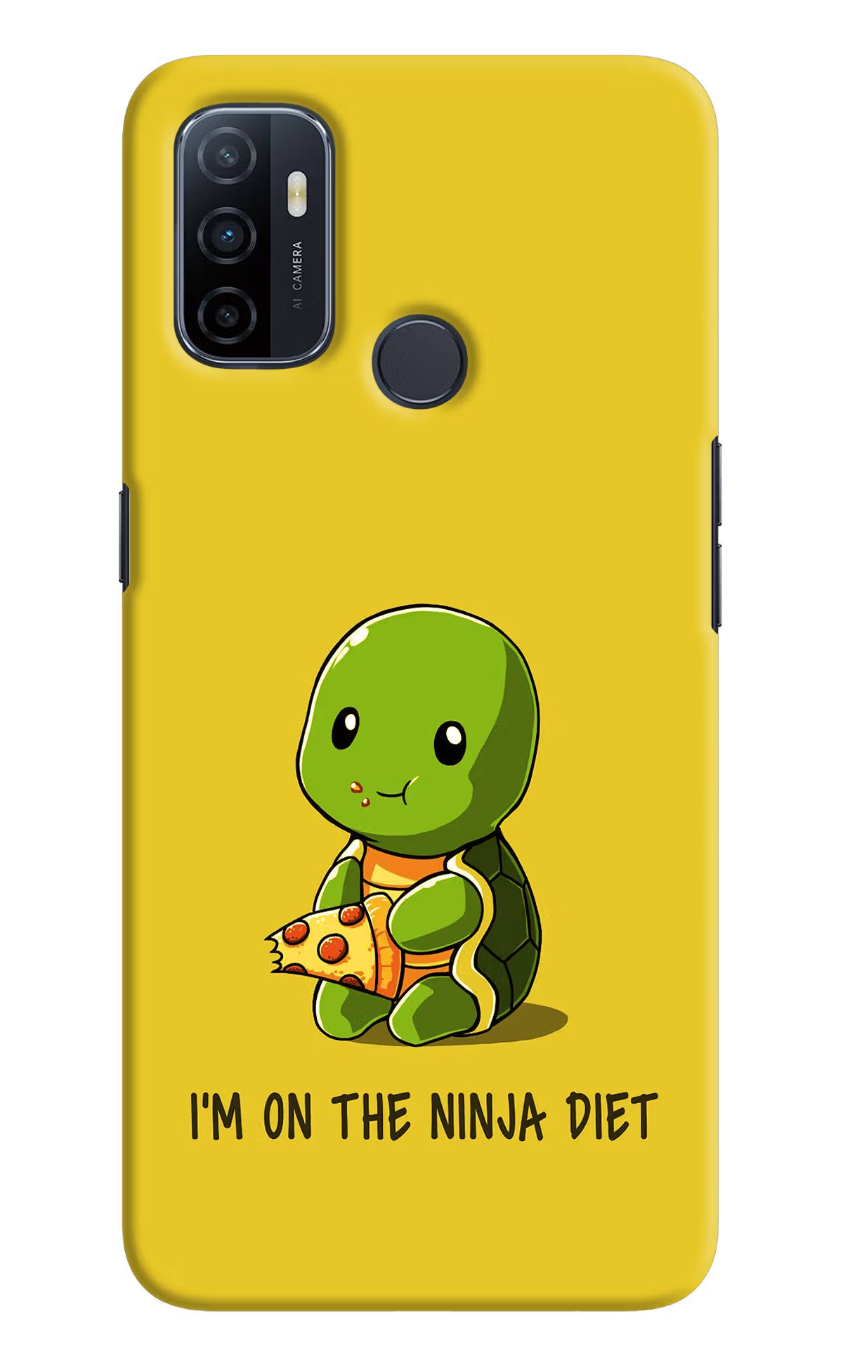 I'm on Ninja Diet Oppo A53 2020 Hard Case Back Cover by Casekaro