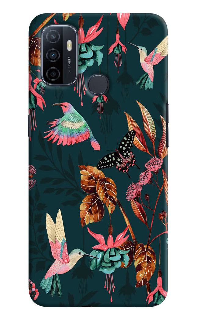 Birds Oppo A53 2020 Hard Case Back Cover by Casekaro