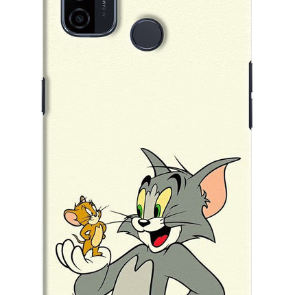 Tom & Jerry Oppo A53 2020 Hard Case Back Cover by Casekaro