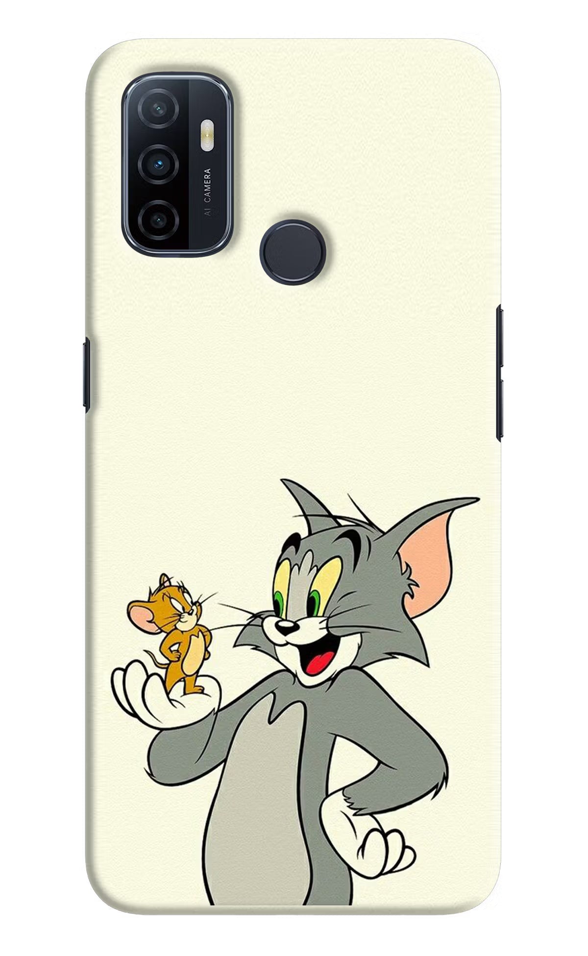 Tom & Jerry Oppo A53 2020 Hard Case Back Cover by Casekaro