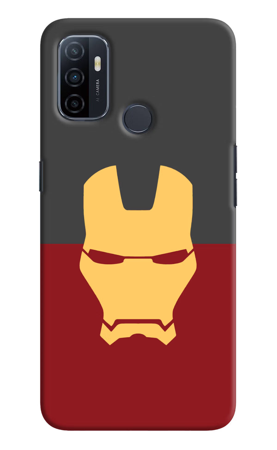Ironman Oppo A53 2020 Back Cover, Hard case