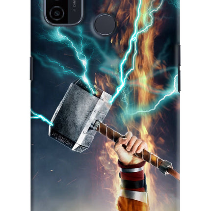 Thor Hammer Mjolnir Oppo A53 2020 Hard Case Back Cover by Casekaro